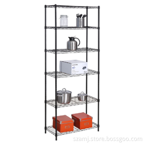 Multilayer Powder Coating Heavy Duty Wire Shelving